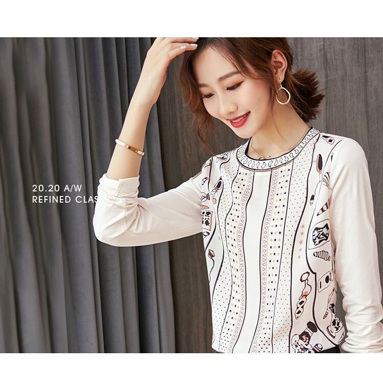Áo Lụa Họa Tiết Phối Ren - SM55